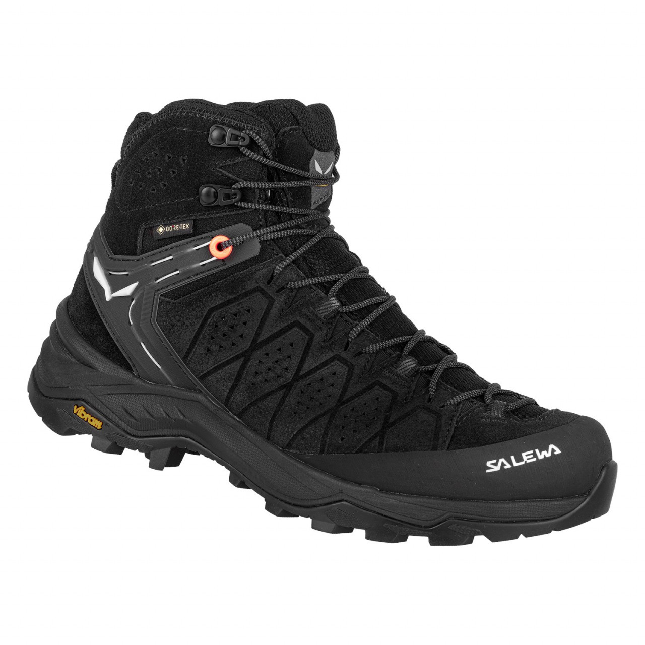 Tênis de caminhada Salewa Alp Trainer 2 Mid GORE-TEX® Mulher Pretas/Pretas 103UMZSQT